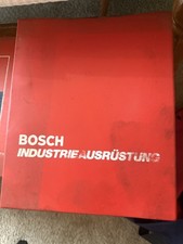 Vintage Bosch NC CNC Machine System 5 Complete Operating Manual CRT Programming