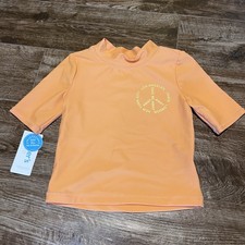 NWT Carter  s Kids Size 5 / 5A Swim Shirt Pool Rash Guard UPF 50