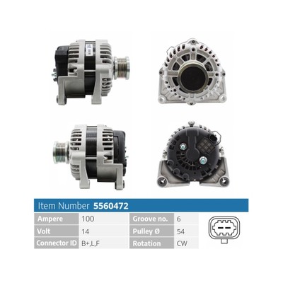 Wechselstromgenerator EB2015Q 13595628 01204654 442366 013595628 600000163230