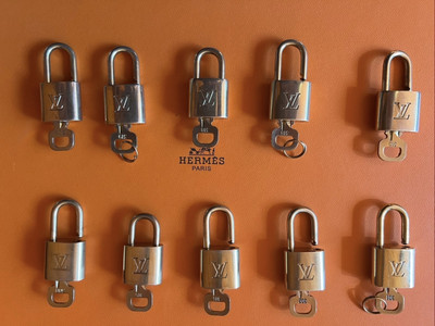 louis vuitton lock and key authentic