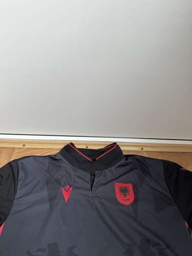 Albania Euro 2024 Macron Home Football Shirt Soccer Jersey Size 3XL Men's - Picture 2 of 5