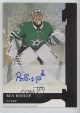 2019-20 Upper Deck Artifacts Black 2/5 Ben Bishop #6 Auto 0o5t