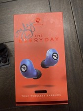Raycon the Everyday Earbud Model E25 Pro Blue left Earbud Only W Charging Case