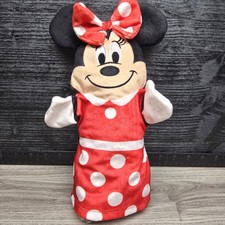 Disney Minnie Mouse Soft Hand Puppet Plush 11"