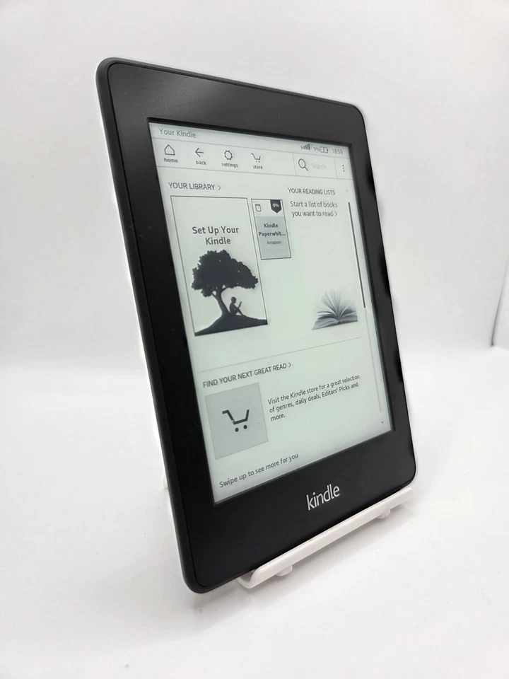Amazon Kindle Paperwhite 7th Gen DP75SDI Black Wi-Fi 4GB 6" eReader - Image 3 of 4