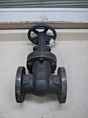 Nibco 2-1/2'' Gate Valve Cast Iron Outside Screw Yoke Flanged P/N: F-667-0