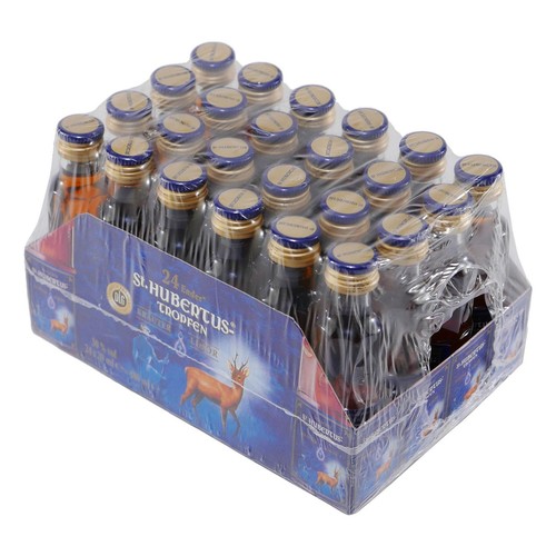 St. Hubertus Tropfen Kräuter-Likör (24 x 0,02L) - Bild 4 von 4