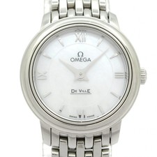OMEGA Deville Prestige 424.10.24.60.05.001 9******* White Shell Wrist Watch