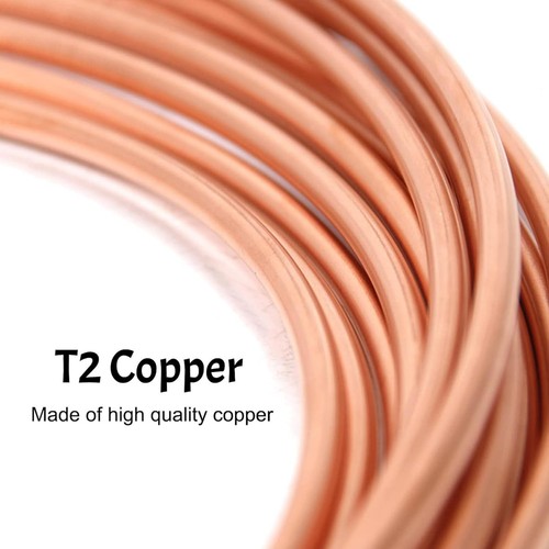 XIFOWE 99.9% Copper Tube 1/4" OD x 3/16" ID 10 Ft, Tube Wall: 1/32", Refriger... - Picture 4 of 7