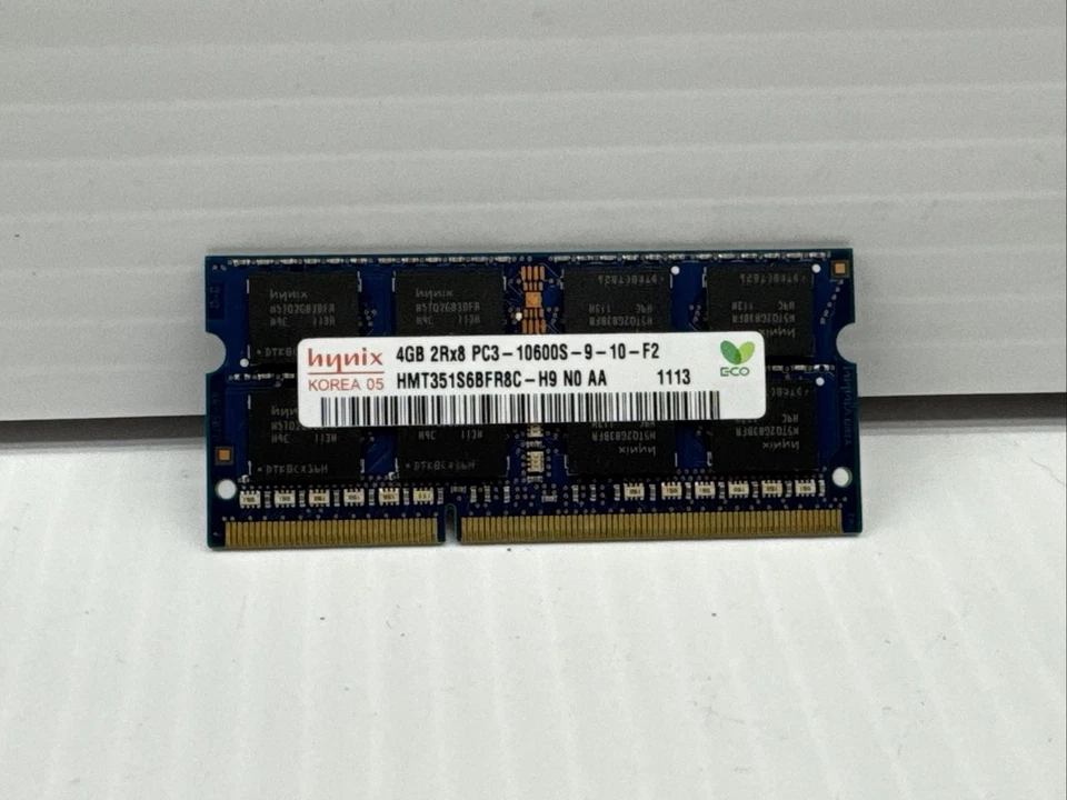 Hynix 4 GB SO-DIMM 1333 MHz memoria SDRAM DDR3 (HMT351S6BFR8C-H9) non testata - Immagine 4 di 4