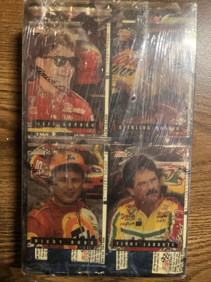 Dale Earnhardt Finish Line Sealed Box NASCAR 1995 Trading Cards - Image 2 of 3