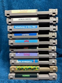 Zanac nes game lot