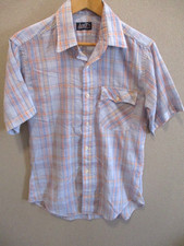 Vintage Levis Sawtooth Pocket Casual Shirt Size Medium