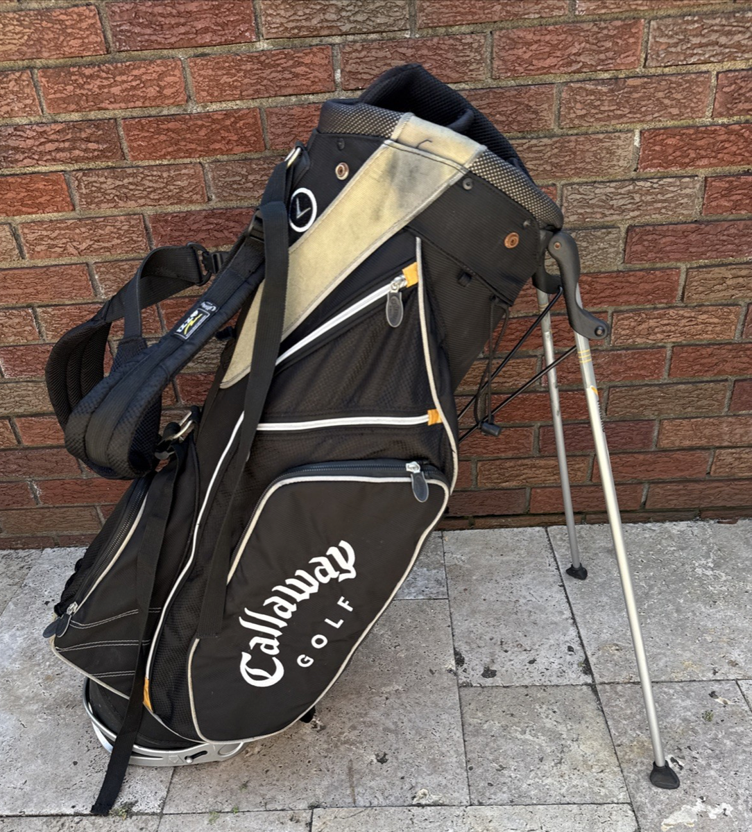 Callaway Warbird Stand Bag Golf Bag Black Gray 7-Way Dual Strap | eBay