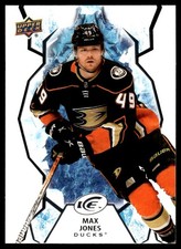 2021-22 Upper Deck Ice Max Jones Anaheim Ducks #87