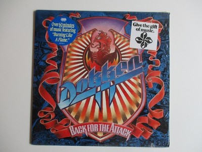 Dokken - Back For The Attack, 1987, LP, Vinyl, Neuware, original eingeschweißt