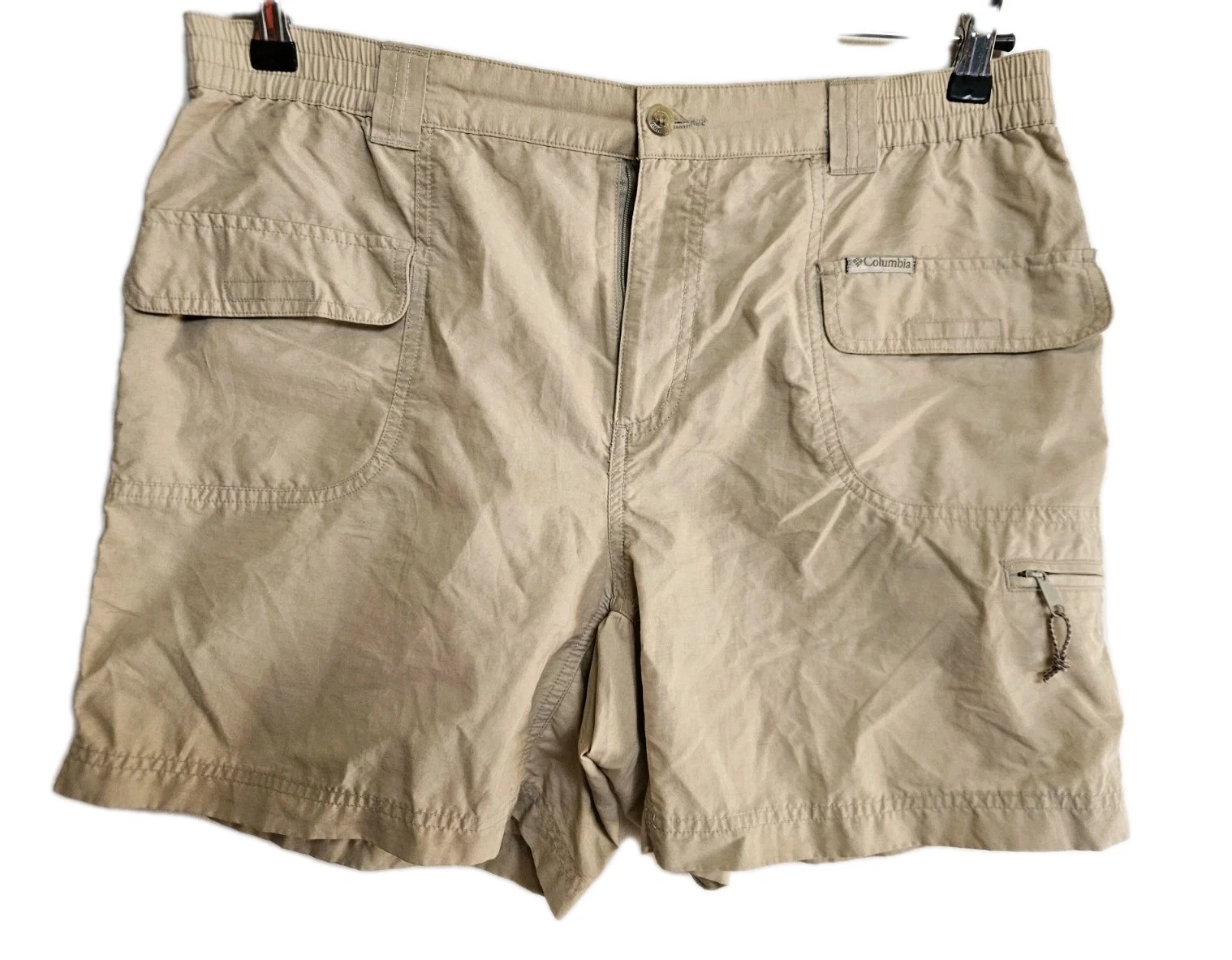 Columbia Travel Shorts Holiday Quick Dry Lite Outdoor Hike Walk Trek W 36" L 6"