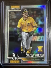 Jacob Wilson 2026 Topps Series 1 Rainbow Foil Gold Cup