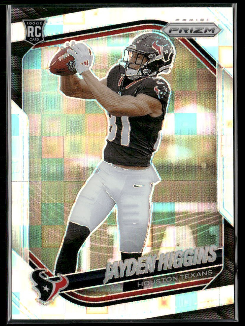 2025 Panini Prizm Jayden Higgins Pandora #/400 Rookie #376 Houston Texans