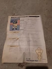 Rare GI Joe Steel Brigade File Card Worn Vintage Unsigned