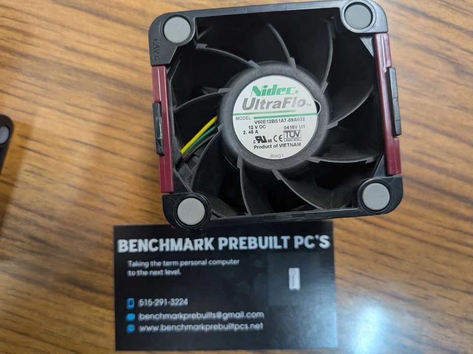 HP 496066-001 Proliant DL380 G6 DL380 G7 DL385 G5P System Fan 463172-001 - Image 4 of 4