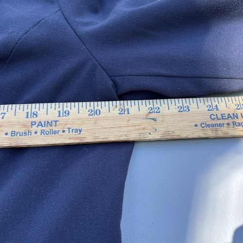 212 collection Blue 2 button tailored lined Long Sleeve blazer  Women’s Size 16 - Picture 8 of 10