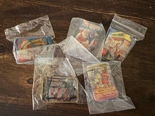 Waffle House Pins NOS Lot of 5 Christmas Holiday Pins New Sealed Rare Limited