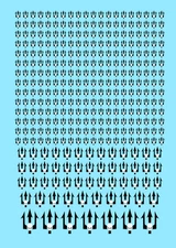 Warhammer 40k Ultramarines Emperors Spears Custom Transfer Sheet A6