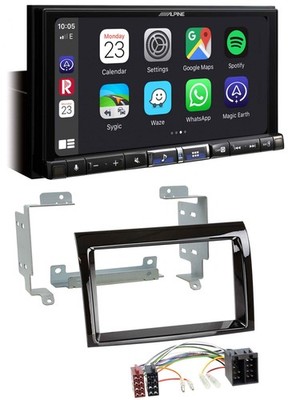 Alpine 2DIN DAB USB MP3 Bluetooth Autoradio für Peugeot Boxer Citroen Jumper Fia