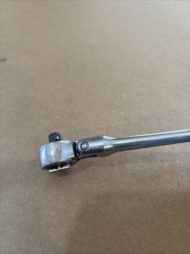 VINTAGE BLACKHAWK FINE TOOTH GW-9995 1/4” DRIVE FLEX HEAD RATCHET PAT’D USA RARE - Picture 3 of 6