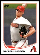 Daniel Hudson 2013 Topps #41 Diamondbacks MLB READ FREE SHIPPING AutographDen