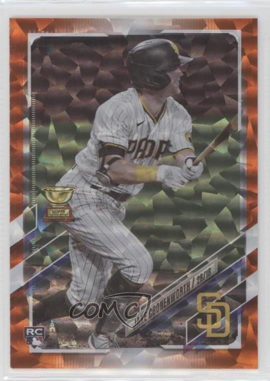2021 Topps Orange 168/299 Jake Cronenworth #371 02l6