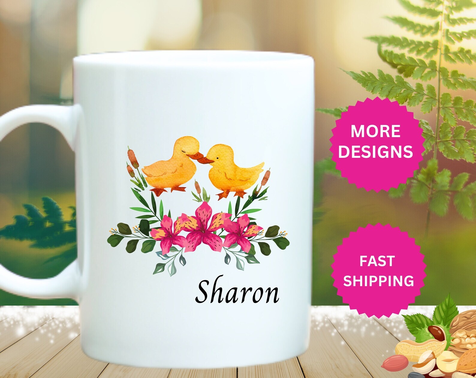 Duck Lover Personalized Gift Mug for Duck Fans