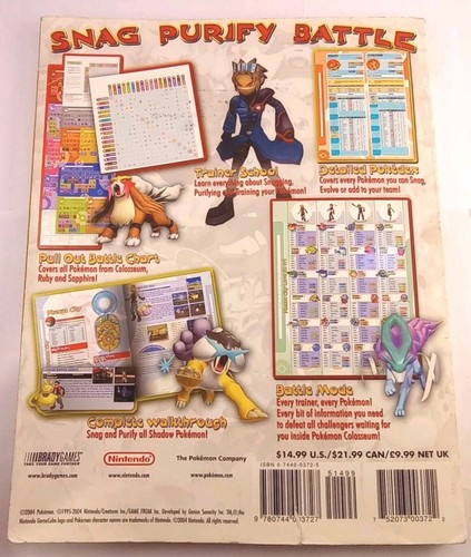 Pokemon Colosseum Brady Games Strategy Guide | Nintendo Gamecube | No Poster - Picture 2 of 5