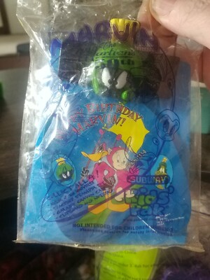 Lot-vintage Looney Tunes Marvin Martian Subway 50th Anniversary