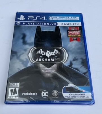 Batman: Arkham VR 2016 Sony PlayStation 4 PS4 Brand New Sealed