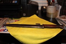 1936 WWII BAYONET  KNIFE  WITH METAL HOLDER AWSOME COLLECTABLE,,,,,