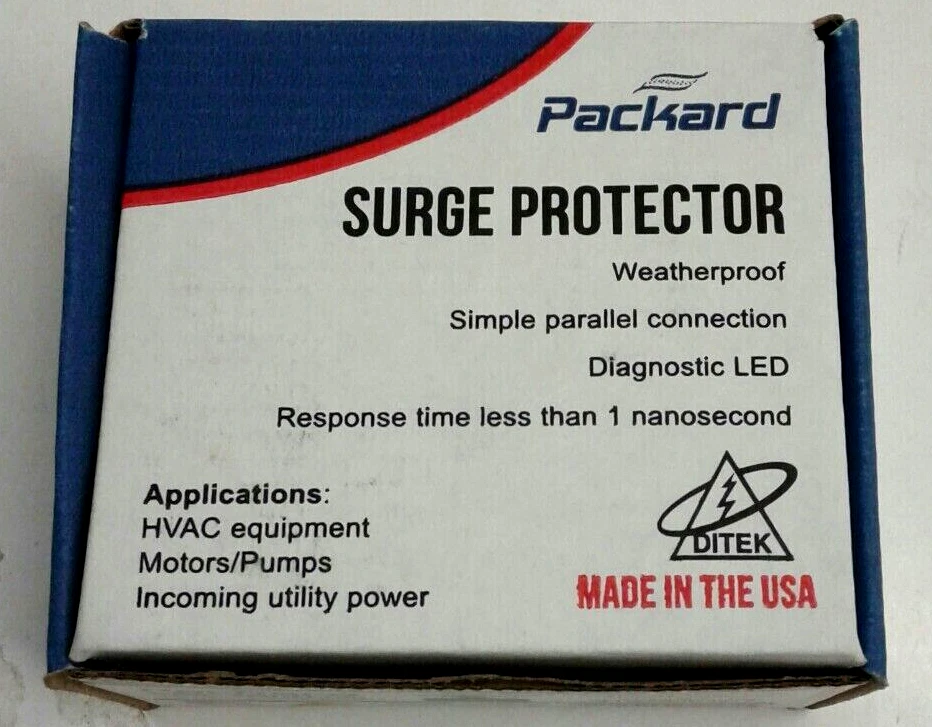 Packard PSP72KA Surge Protector 72,000A/Phase 1ns 120/240VAC Weatherproof - Imagem 3 de 4