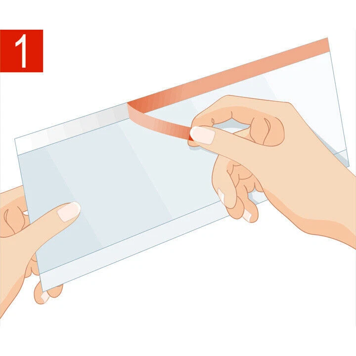 4 Trappole Insetti Trasparenti per Finestre Adesiva Facile da Installare 21x7 cm - Immagine 2 di 4