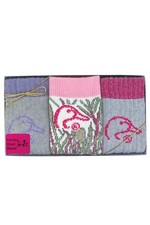 Ducks Unlimited Ladies Merino Wool Blend Mid Calf Socks Gift Box 3 Pair