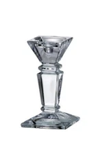 CRYSTALITE BOHEMIA CANDLESTICK 20.5CM EMPIRE