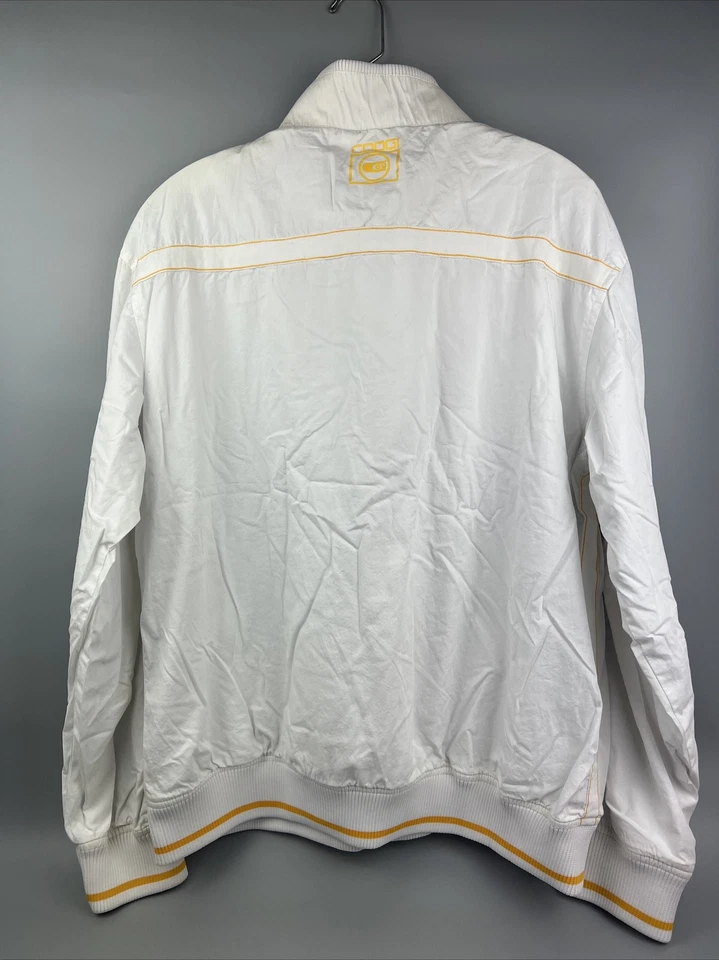 Coogi Australia Full Zip Embroidered White  Jacket Size L 100% cotton - Image 2 of 4
