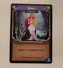 Clank! Siren Mini Expansion Champion Promo Companion Card Renegade Game Studios