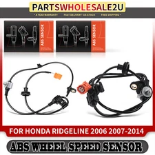 2x Front LH & RH ABS Wheel Speed Sensor for Honda Ridgeline 2006-2014 V6 3.5L