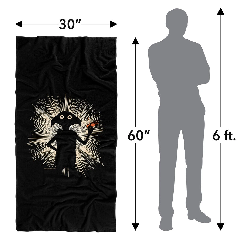 Harry Potter Dobby Snapping Officially Licensed Beach Towel 30"x60"