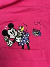 Vintage Minnie Mouse Bee Shirt Pink The Disney Store Size Large