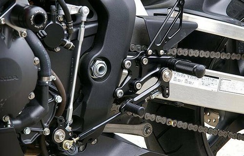 CNC Front Rearsets Footpegs Foot Pegs For Honda CBR600RR 2003 2004 2005 2006 GP - Picture 9 of 20