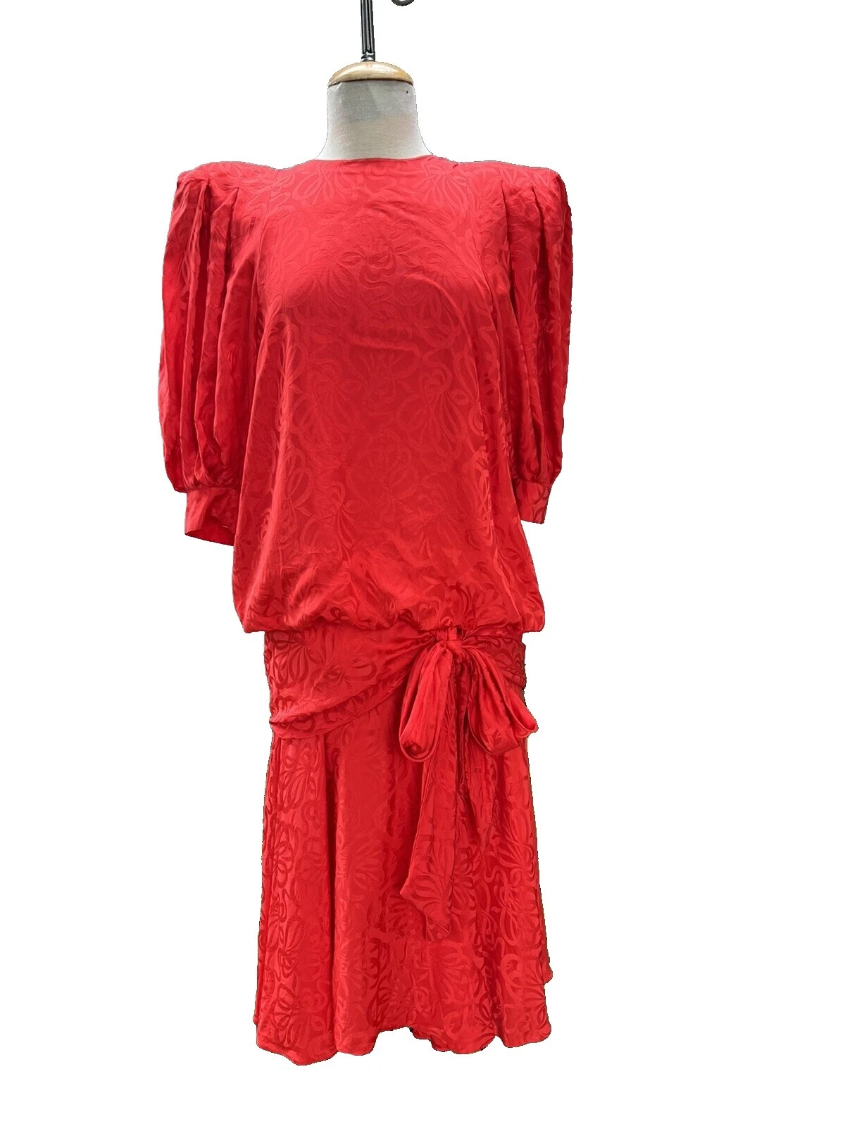 Disco Regular Size 100% Silk Dresses Vintage 6 Women's Size