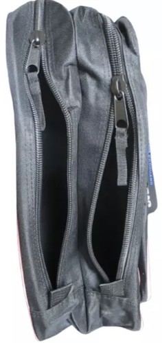 Proguard Skate Bag 3 Compartment w/Detachable Strap 17"x17"x9.5" Black/Pink - Picture 5 of 8
