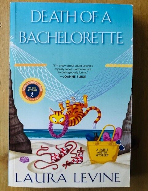 DEATH OF A BACHELORETTE by LAURA LEVINE - P/B - *PROOF*
